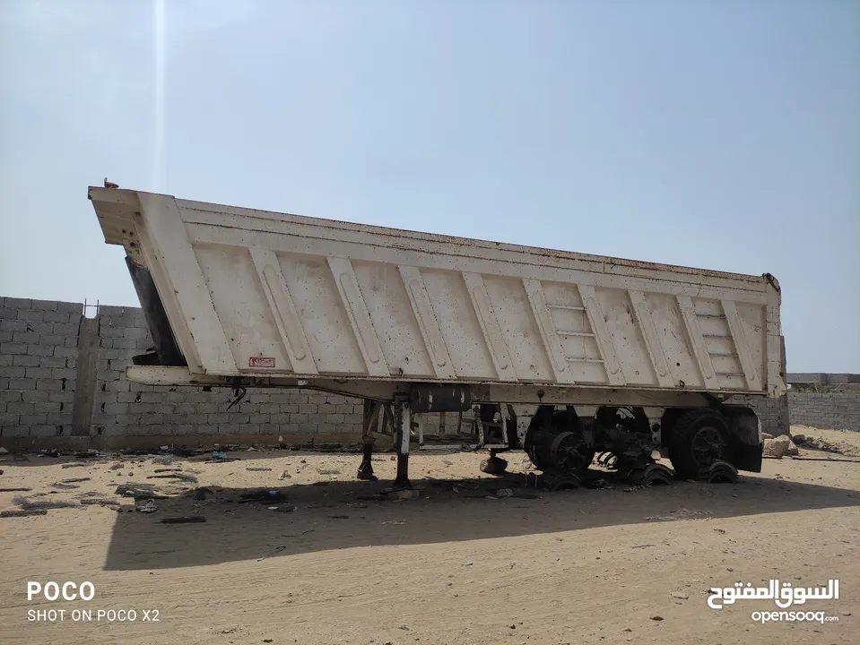 صندوق قلاب 3 جسور للايجار في عدن