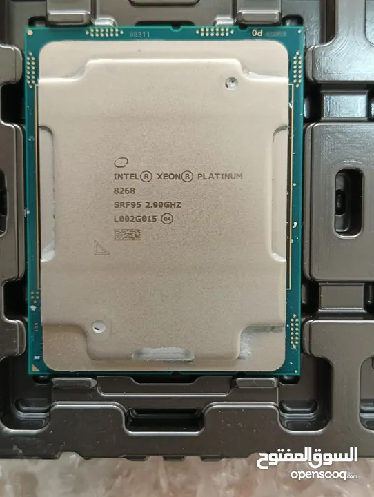 Intel Xeon Platinum 8268 Processor 24 Core, 48 threads 2.90GHZ 36MB Cache processor