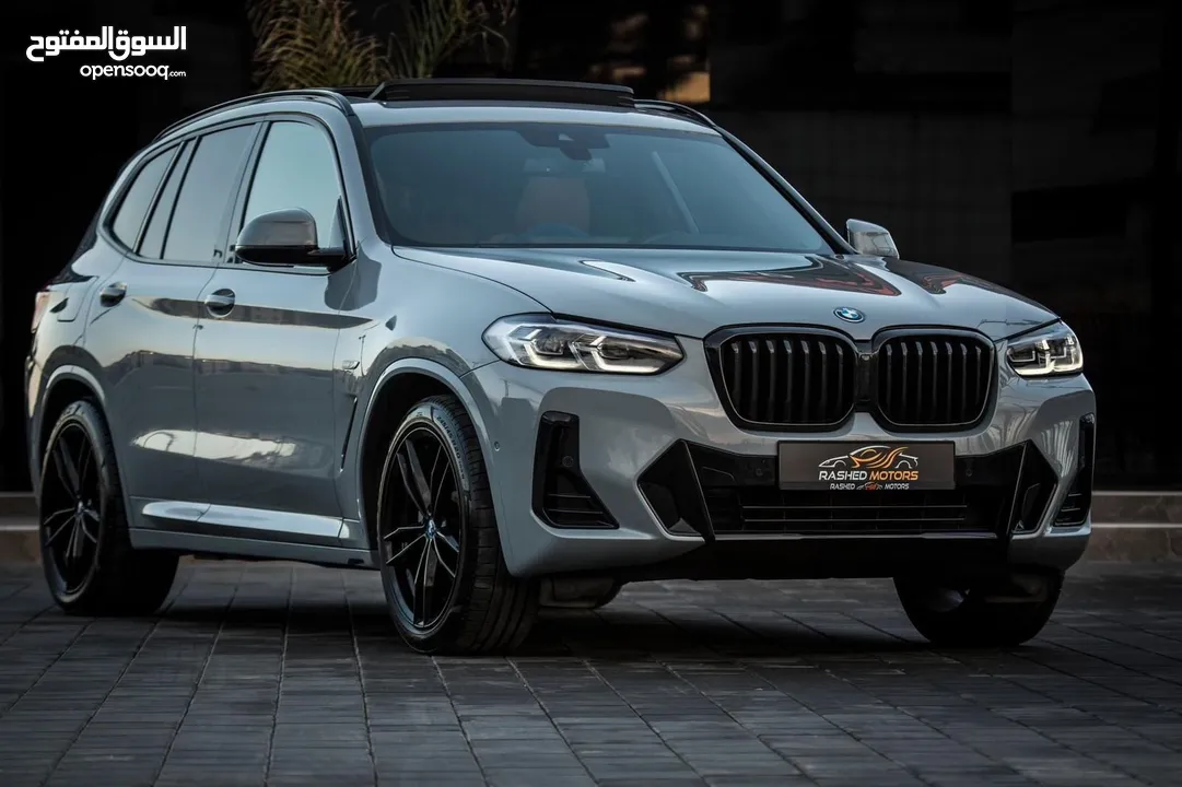 جيب BMW x3 M لون باطوني بنزين وكهرباء