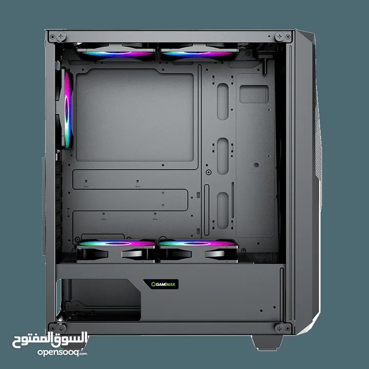 كيس Revolt جيمنغ فارغ احترافي جيماكس تجميعة  Gamemax Gaming Revolt Case