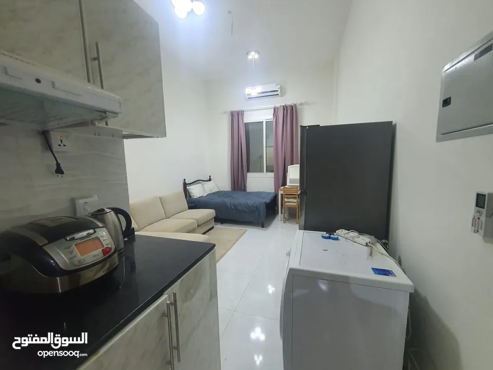 Furnished Studio For Rent in Al Rawda 2, Ajman  For Family or Couple Only