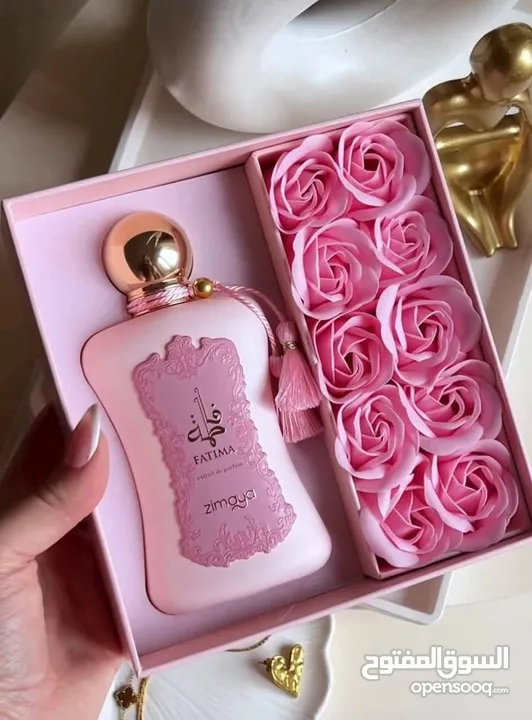 عطر فاطمة زيمايا قوي وثابت جدا في علبة أنيقة