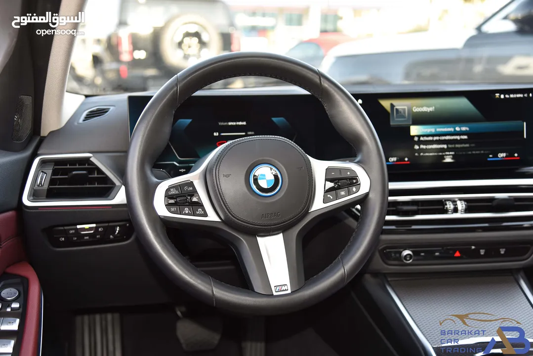 بي ام دبليو الفئة الثالثة i3 eDrive 40L كهربائية بالكامل 2023 BMW i3 eDrive 40L EV M Power Kit – Ful