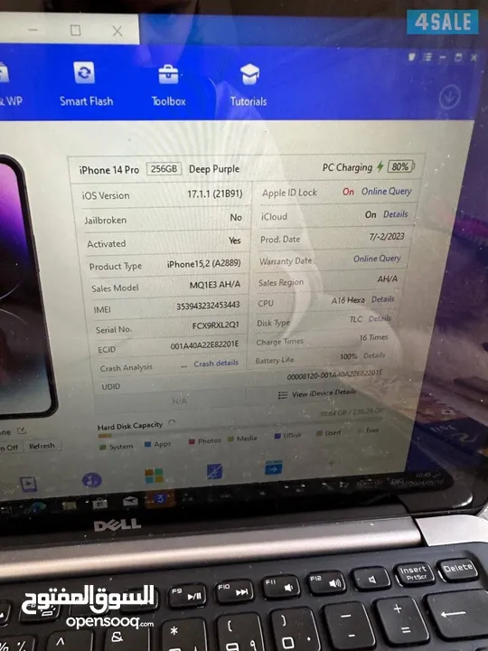 iPhone 14 pro deep purple 256