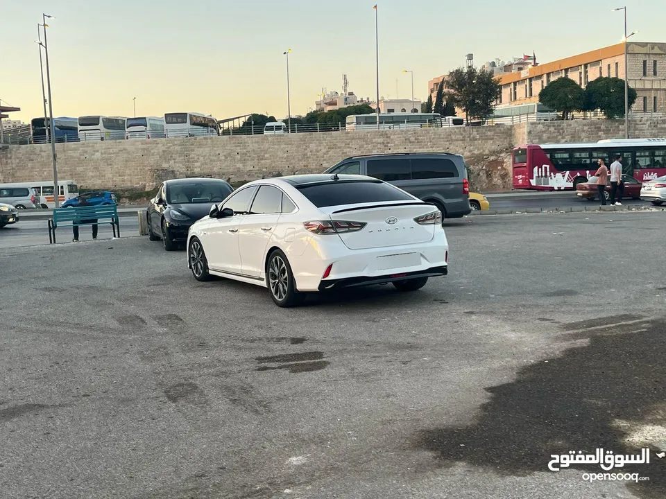 هونداي سوناتا 2019 بانوراما فل اضافات فحص 4 جيد للبيع