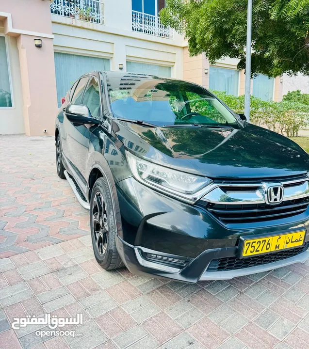 Honda CR V 2019 Top Model Touring Full Option Oman Agency All Service Done by Omasco First Owner