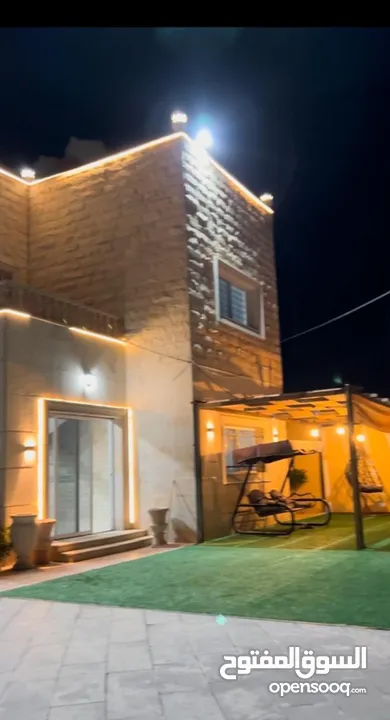 شالية للايجار طريق البحر الميت