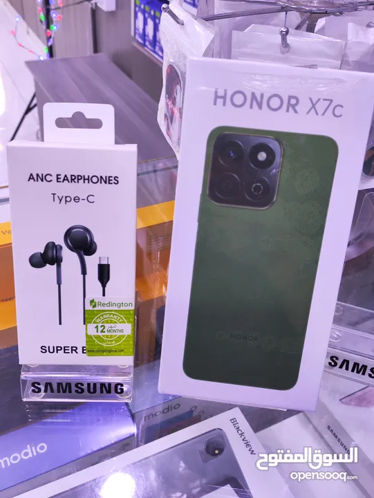 الجديد المطلوب HONOR X7C معه كامل اغراضو داخل الكرتونه جيجا 256 رام 16 متوفر توصيل