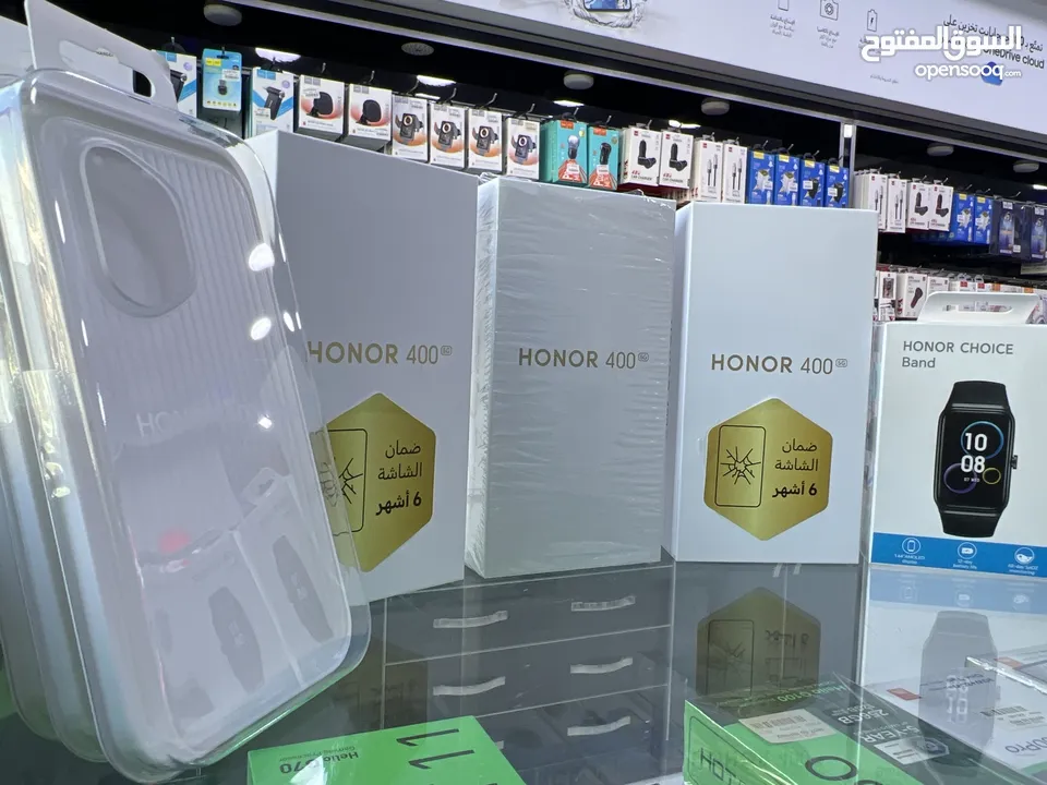 Honor 400 (5g) 512 GB / 12 RAM هونر  400 الجديد كليا مع باند هونر مجانا و كفر اصلي كمية محدودة (^_^)