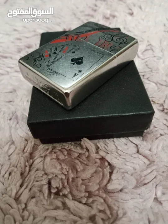 قداحة وولاعة Zippo lighter الأمريكية الأصلية مستعملة بحالة ممتازة