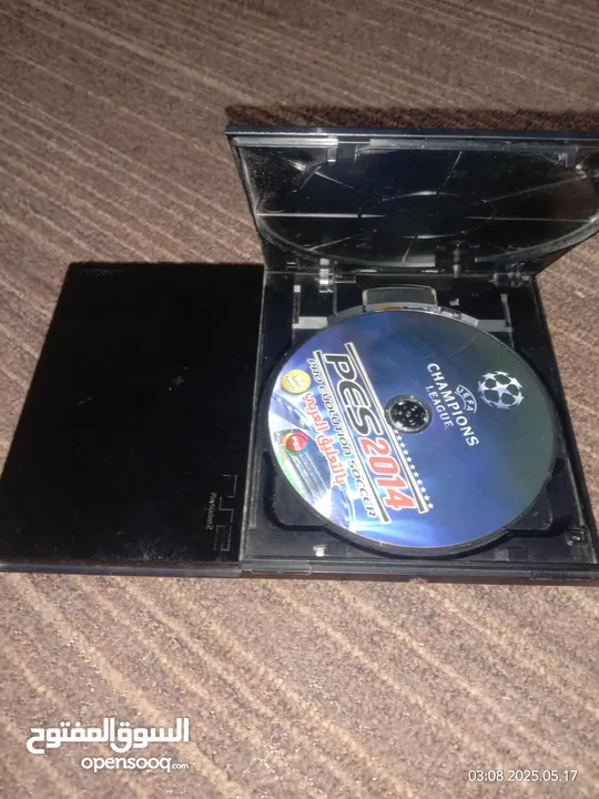 جهاز ps2 بلاستيشن 2 جهاز ممتاز للبيع بسعر ممتاز