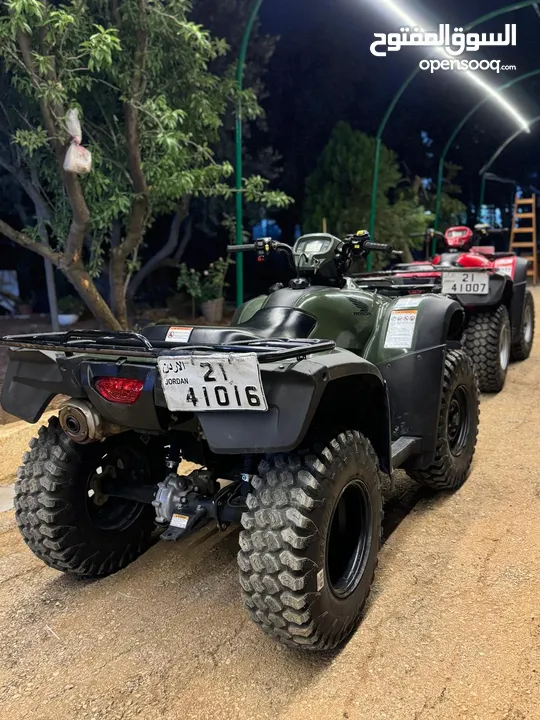 honda rubicon 500cc 2013 zero mileage  4×4   4×4دراجات هوندا روبيكونam ds450cc