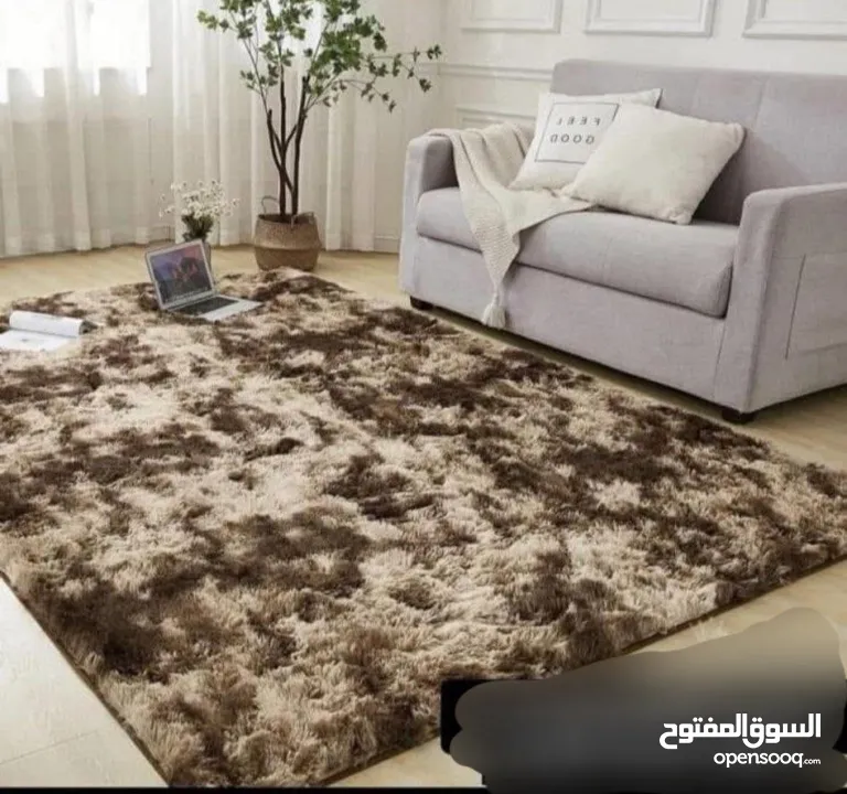 سجاد الفرو النافر متوفر بالمقاس الكبير بسعر 120 شيكل فقط