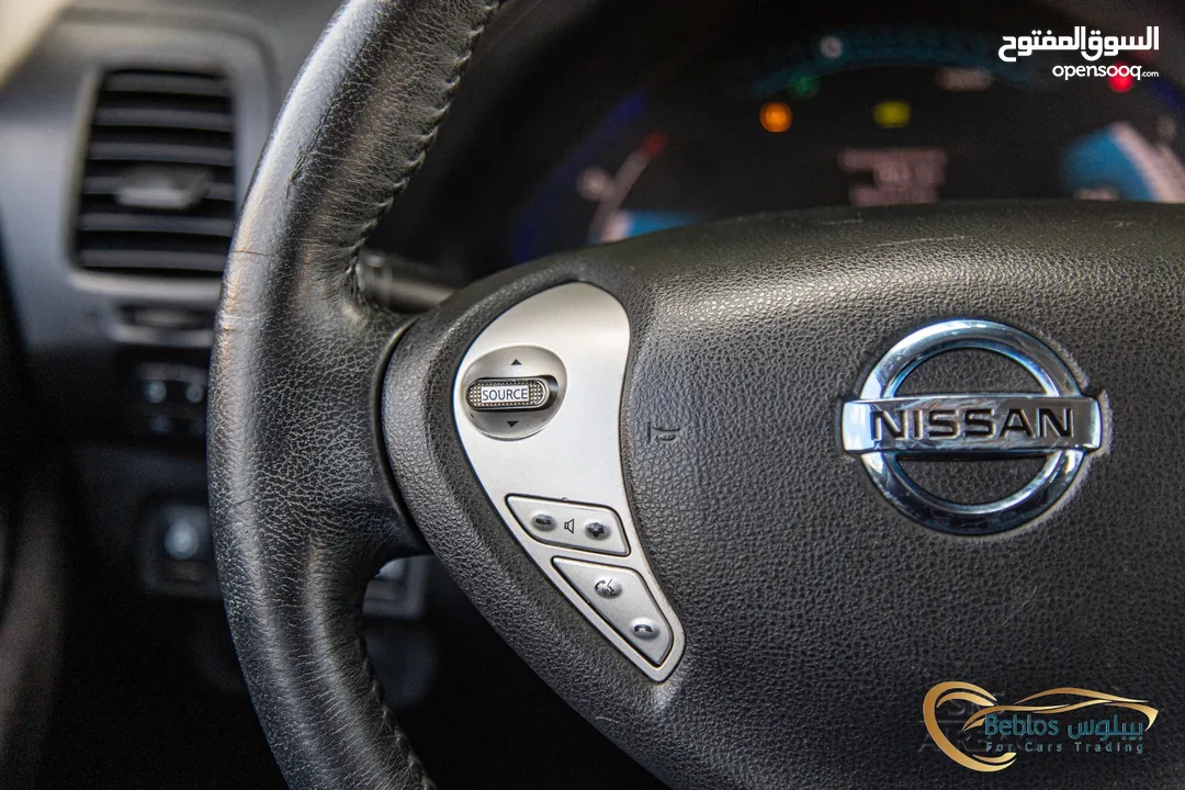 Nissan leaf 2013    السيارة بحالة ممتازة جدا و قطعت مسافة 87,000 ميل   فحص كامل  كلين تايتل