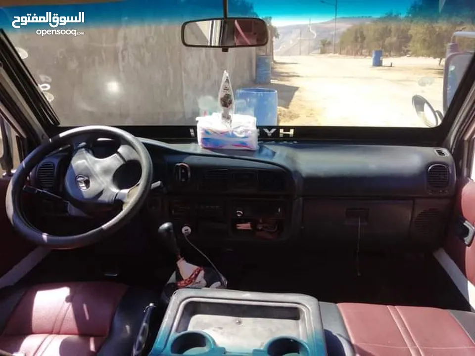 هونداي h100 للبيع او البدل  موديل 98  مرخص لشهر 2