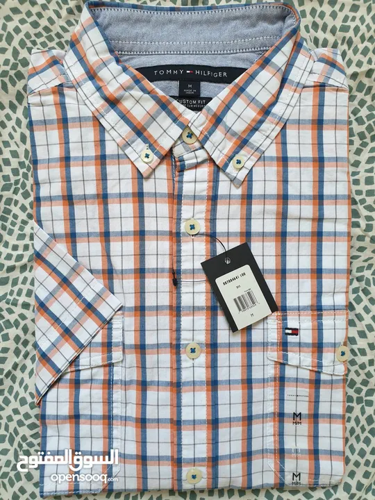 Original Tommy Hilfiger Men's shirt , Size : Medium, Custom fit