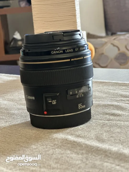 كاميرا كانون 6d mark ii مع عدستين كانون