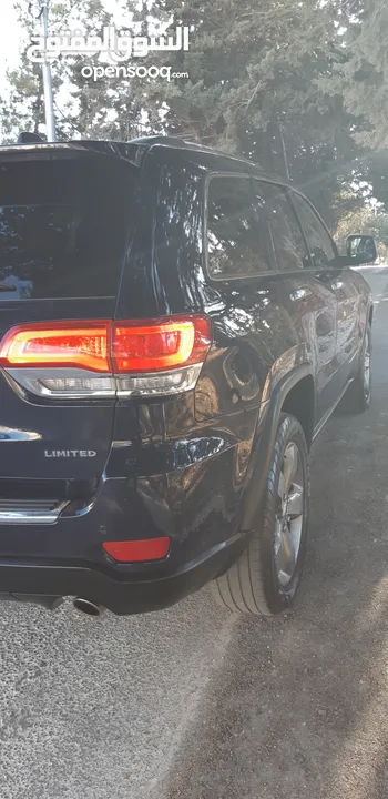 جيب جراند شيروكي 2016 ليمتد فحص كامل بانوراما  لون مميز جدآ واضح ممشى قليل  Jeep  4x4