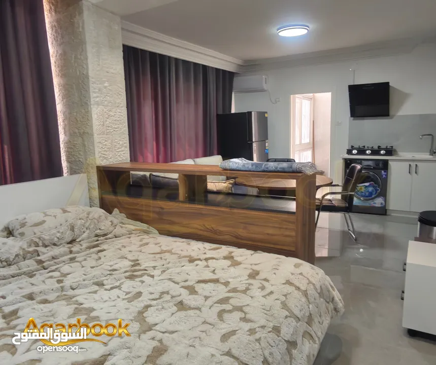 استوديو مفروش مميز للإيجار  الماصيون – بالقرب من حديقة الأمم