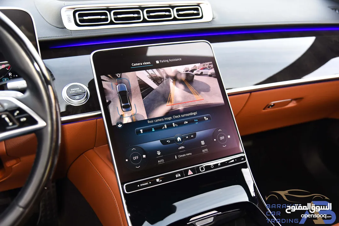 مرسيدس اس كلاس مايلد هايبرد وارد الوكالة 2022 Mercedes S450 4MATIC AMG Line Mild Hybrid