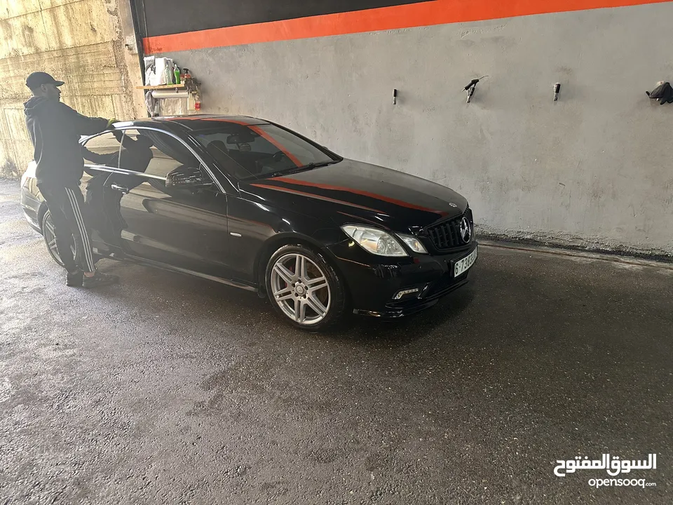 مرسيدس E250 كوبيه ممشى قليل