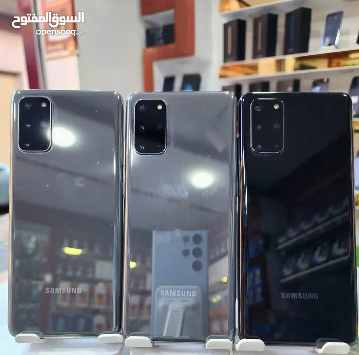 جهاز مستعمل Samsung S20 plas 5G رام 16 جيجا 128 هدية كفر ولزقه وشاحن الاصلي متوفر توصيل