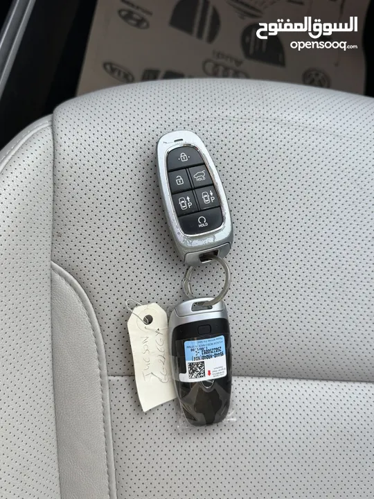 هونداي توسان ترخيص 2022 محرك 1600 هايبرد plug in/يقطع على الشحنه 65 كيلو متر  271 حصان