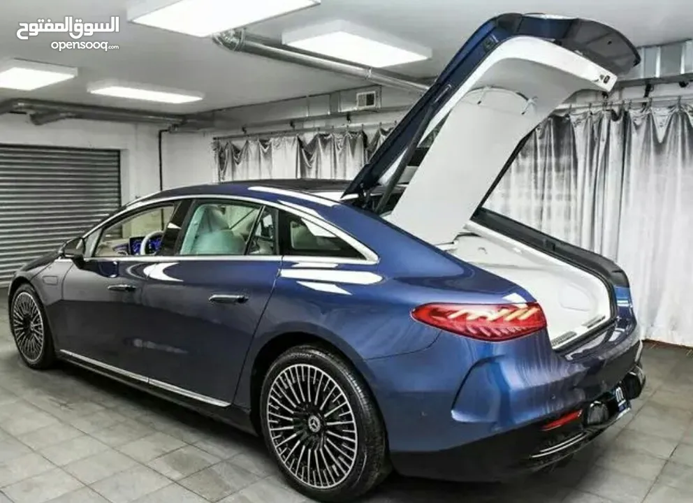 مرسيدس بنز EQS 450 + بحالة الوكالة وكفالة الوكالة