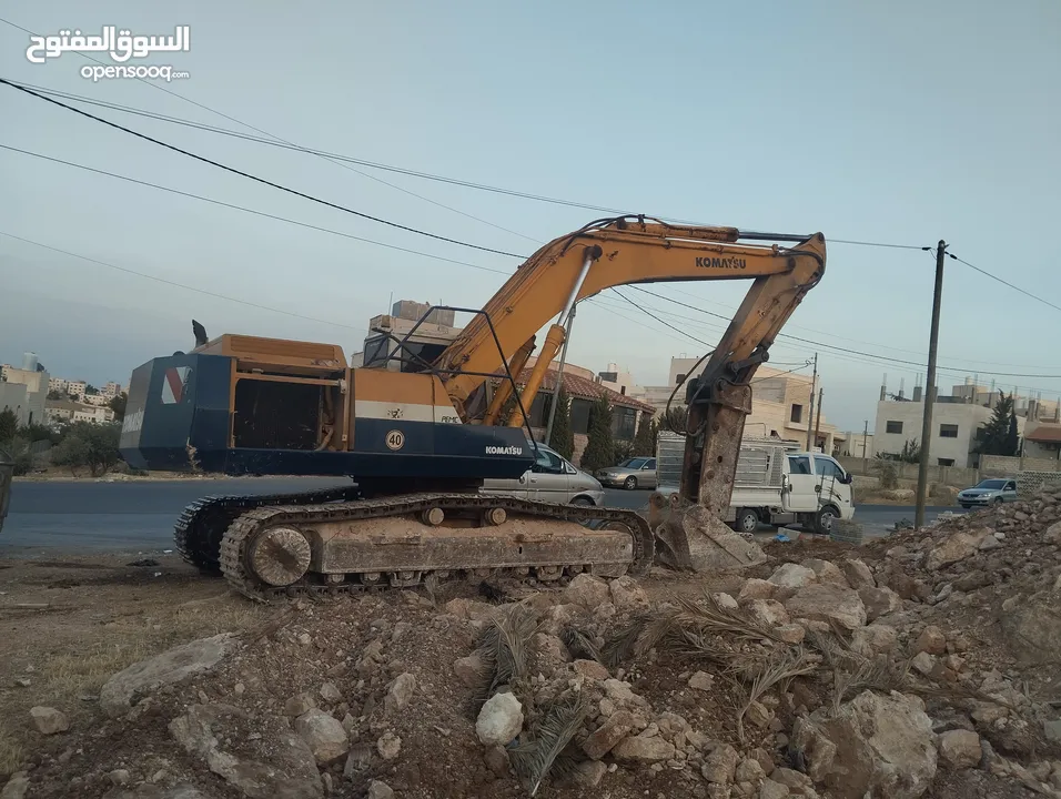 حفاره كوماتسو للبيع نظيفه للبيع3005