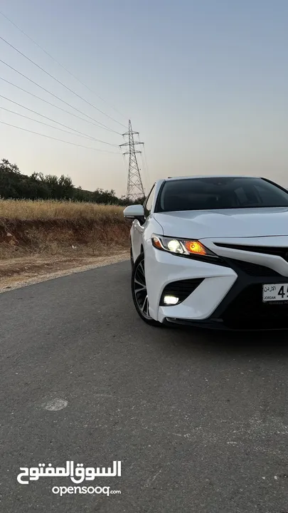تويوتا كامري سبورت SE موديل 2020 بحالة الوكالة بطارية نكيل مطور