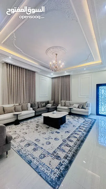 فيلا فاخرة للإيجار بالقرب من ميناء صحارLuxury villa for rent near Sohar Port in prime location