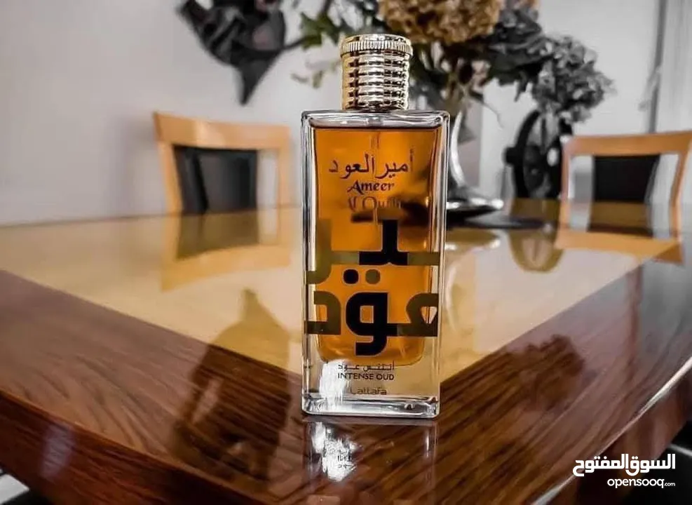 عطر امير العود انتنس عود لطافة للعطور الإماراتية الأصلي من اقوى العطور يتميز بلفخامة والفوحان امير