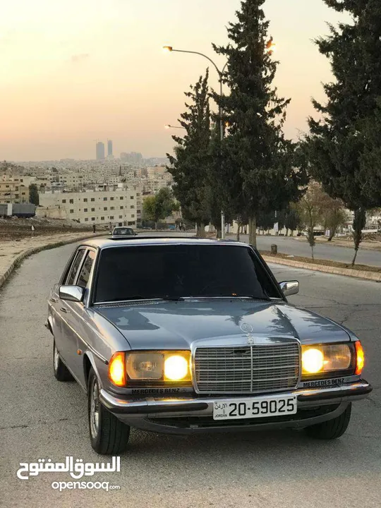 مرسيدس لف موديل 1983 سعه الماتور2300 cc