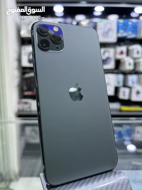 Used iPhone 11 Pro Max (256) GB  ايفون 11 برو ماكس مستعمل بحالة ممتازة  غير مفتوح او مصلح ابدا (^_^)