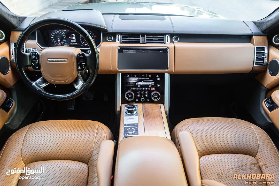 Range Rover Vogue 2019 Autobiography Black package   السيارة وارد الماني و بحالة ممتازة جدا