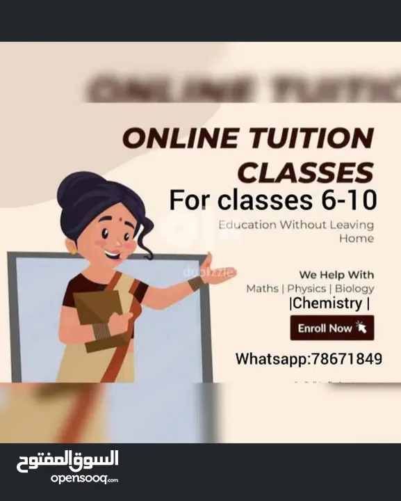 Online Tution for classes (6-10)