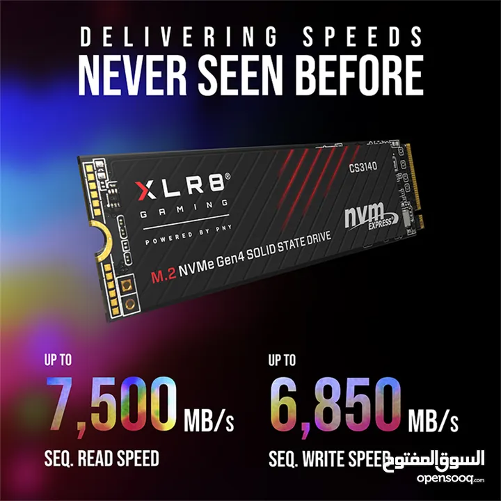 PNY XLRB Cs3140 M.2 2TB Gen4 SSD - هارديسك سريع !