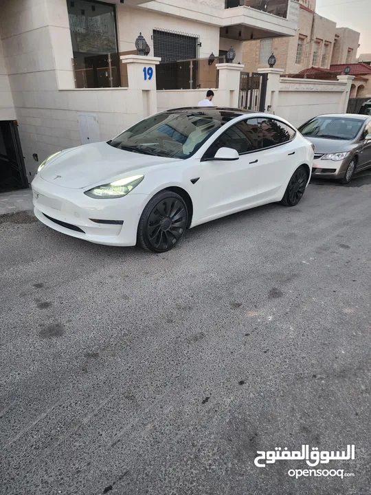 تيسلا 3 محركين اوروبي جمرك جديد مدخلين شحن 500 بيرفورمينس