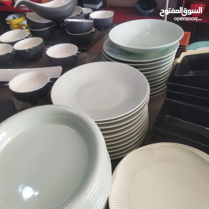 شروة صحون بورسلان للبيع