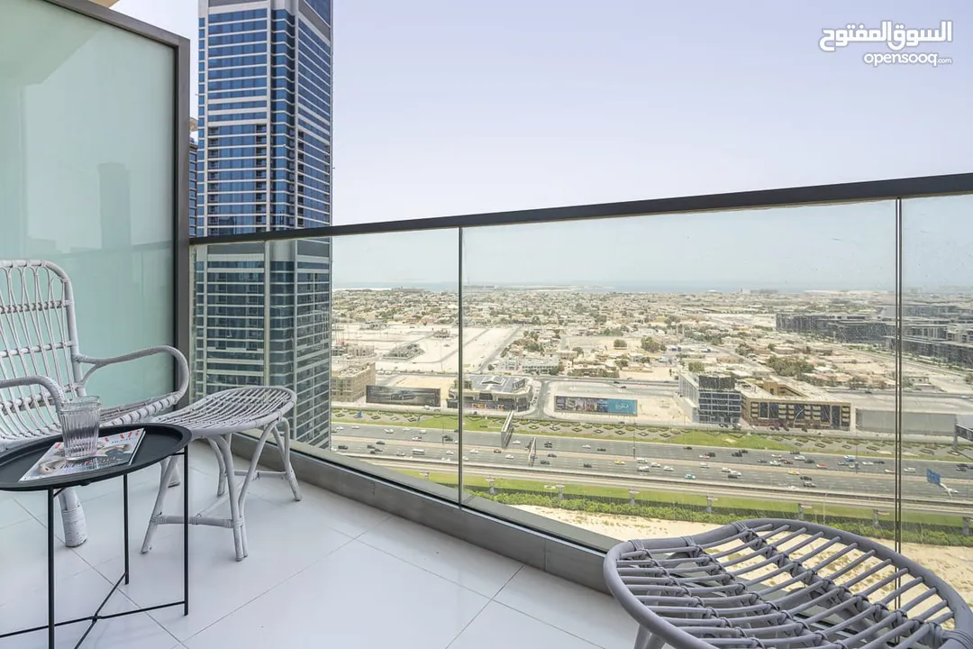 Luxurious 2BRs  Fully Furnished  All Bills Included  Burj Khalifa View  Corner Unit