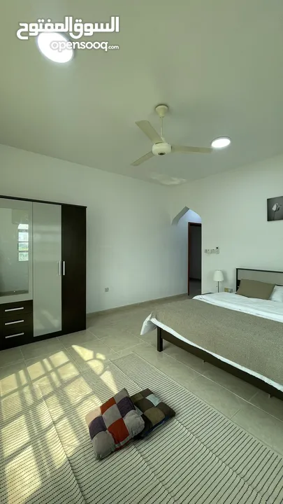 شقة جميلة مؤثثه بالكامل للايجار fully new furnished apartment for rent