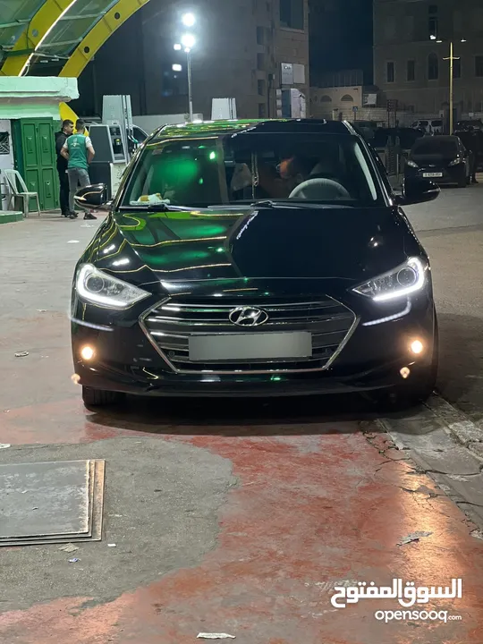 Hyundai Elantra GLS 2018/19 (فل مواصفات مع فتحة)