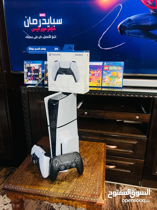 Playstation 5 Slim Blueray  بلاستيشن 5 سلم