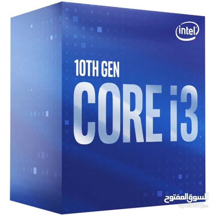 Intel Core i3-10100F CPU, 4 Cores 8 Threads Up To 4.3 GHz Processor