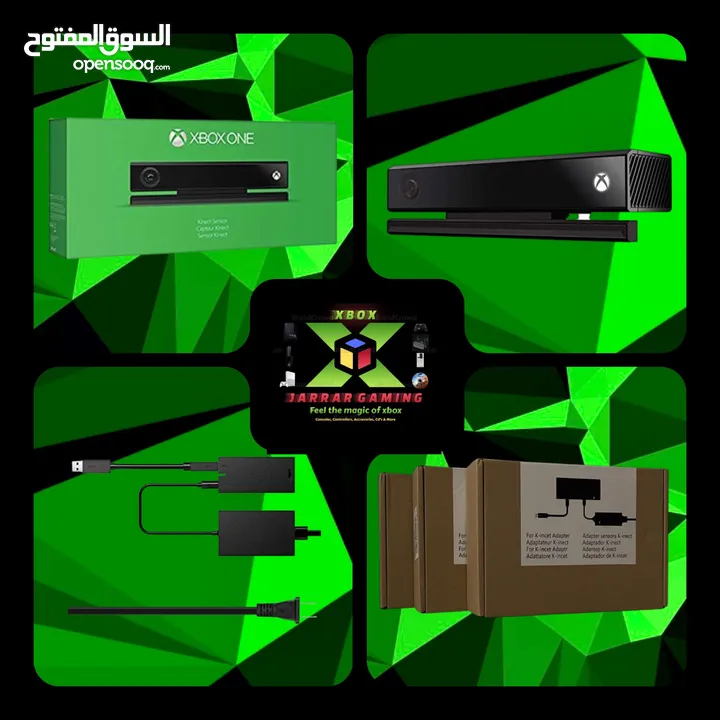 Xbox one Kinect & Kinect adapter كاميرا كينكت و محول إكس بوكس ون - Opensooq