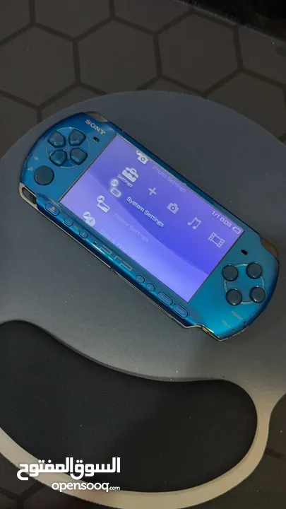 PSP3000 blue 64gb storage