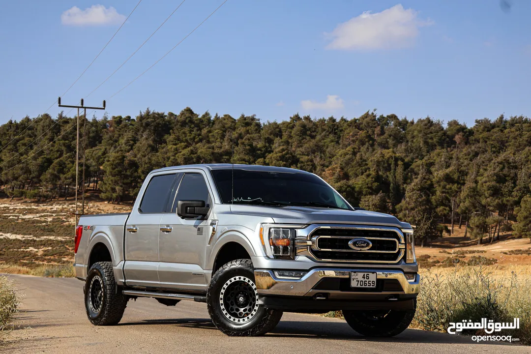 فورد F-150 2021 4X4 XLT powerboost Ford F-150 Diesl fully loaded Ford F150 202
