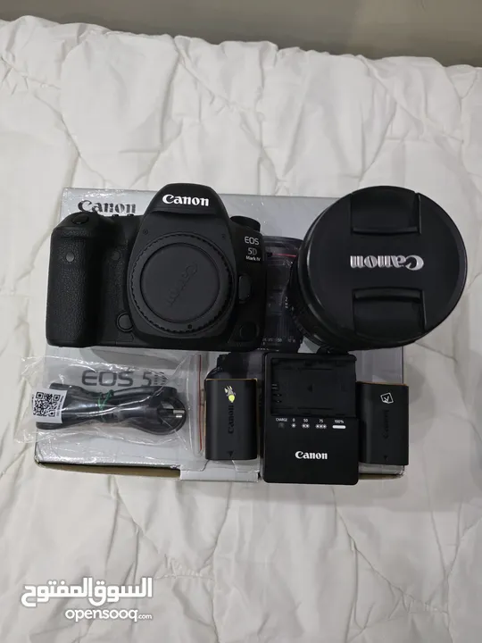 كاميرا كانون 5D مارك 4 Camera Canon 5D Mark IV Lens 24-105 USM II ممتازة لعشاق التصوير الاحترافي