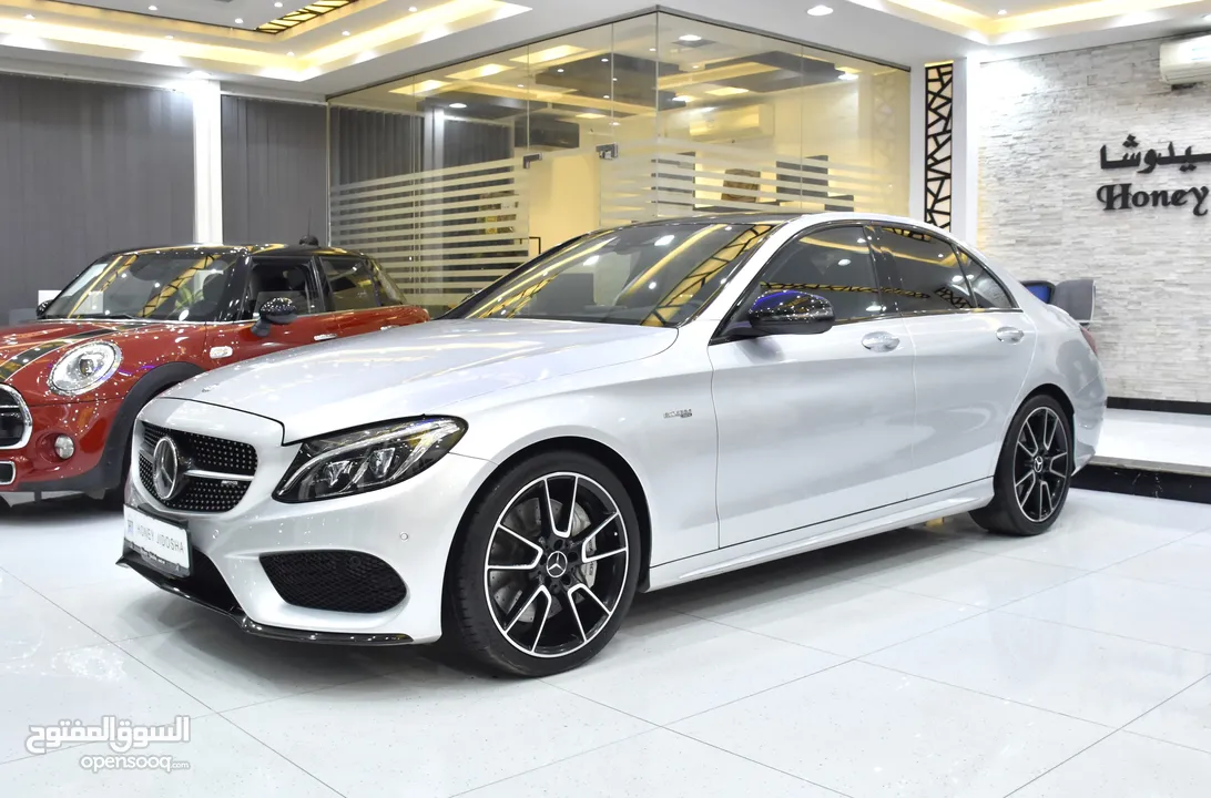 Mercedes Benz C43 AMG ( 2017 Model ) in Silver Color Japanese Specs