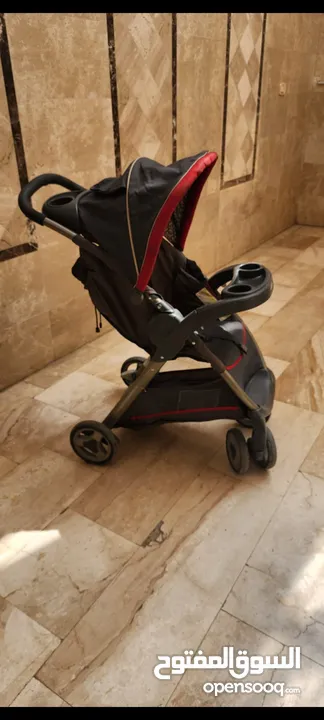 عرباي و كرسي سيارة graco